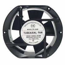 IIC 6C-200B AC 200V 39/38W 17251 Impedance Protected Axial Cooling Fan