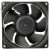Servo KLDC12Z7FP 12V 0.34A 4W 2 / 3 Wires Axial Fan