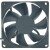 ADDA AD0812VB-A72GP 12V 0.65A 2 / 3 Wires 8025 DC Brushless Axial Fan