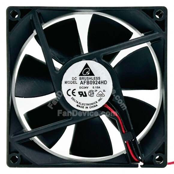 Delta AFB0924HD 24V 0.15A 2 / 3 Wires 9025 DC Brushless Axial Fan