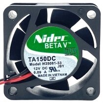 Nidec TA150DC H35081-33 12V 0.09A 2 / 3 Wires Axial Fan