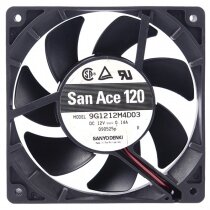 Sanyo Denki 9G1212M4D03 DC 12V 0.14A 2 Wires / 3 Wires 12025 Axial Fan