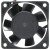 MECHATRONICS F6025E24B RS DC 24V 0.125A 2 Wires Ball Bearing Axial Fan