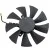 APISTEK GA91S2H 12V 0.35A 2 Wires Axial Cooling Fan
