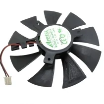 APISTEK GA91S2H 12V 0.35A 2 Wires Axial Cooling Fan