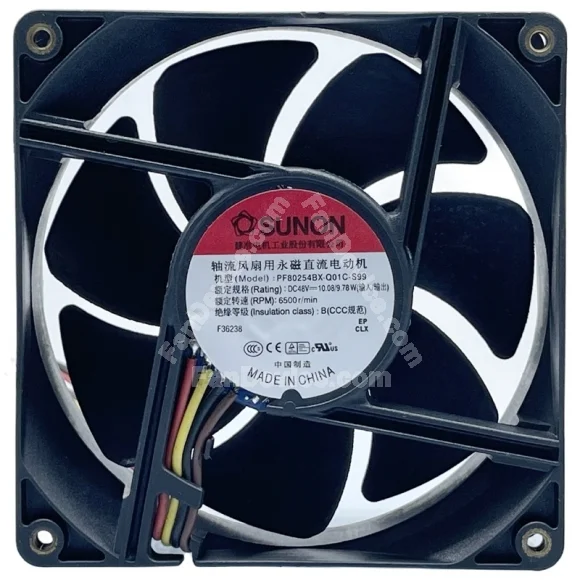 Sunon PE80254BX-Q01C-S99 48V 10.08W Axial Cooling Fan
