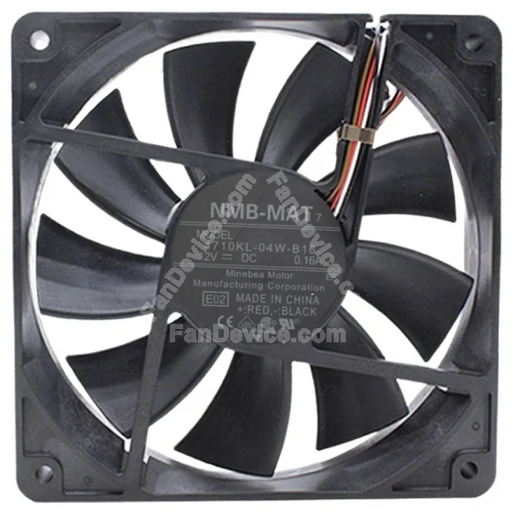 NMB-MAT 4710KL-04W-B16 12V 0.16A Axial Cooling Fan