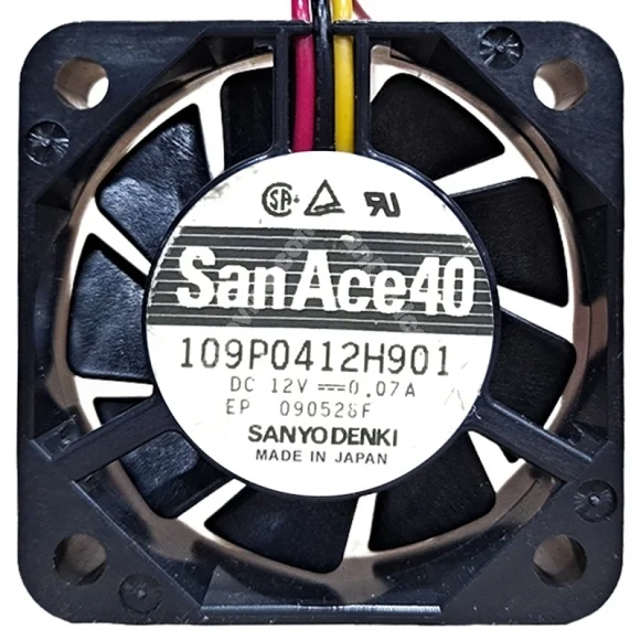 Sanyo 109P0412H901 12V 0.07A 2 / 3 Wires Cooling Fan