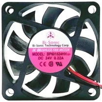 Bi-Sonic BP601524HH 24V 0.22A 2 Wires Axial Cooling Fan