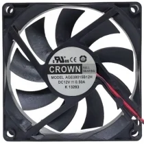 CROWN AGE08015B12H 12V 0.50A 2 / 3 / 4 Wires Cooling Fan