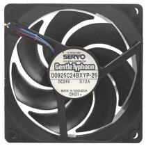 Servo D0925C24BXYP-25 24V 0.12A 4 Wires Axial Cooling Fan