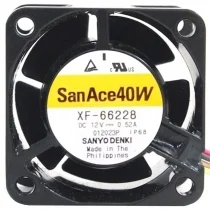Sanyo XF-66228 12V 0.52A 4 Wires IP68 Waterproof Cooling Fan