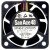 Sanyo 9PH0412N7D05 12V 0.26A 3 Wires Axial Cooling Fan
