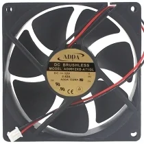 ADDA AD0912XB-A71GL 12V 0.42A 2 Wires Axial Cooling Fan