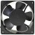 ADDA AD1224MB-F51 24V 0.23A 2 Wires Axial Cooling Fan