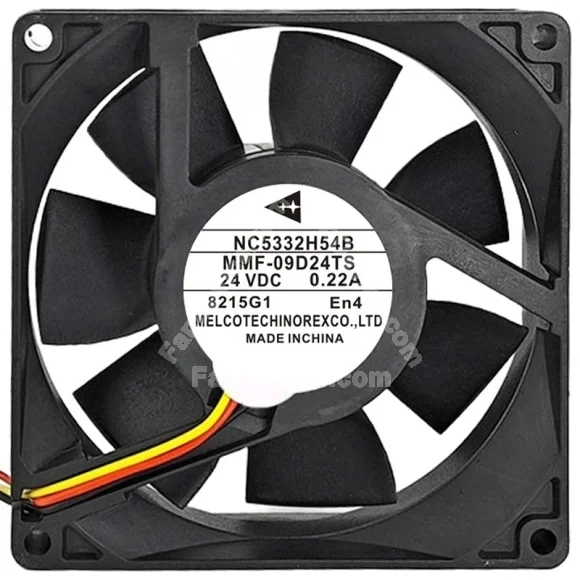 Mitsubishi MMF-09D24TS En4 NC5332H54B 24V 0.22A Cooling Fan