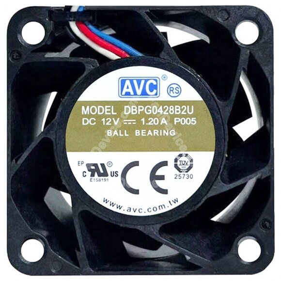 AVC DBPG0428B2U 12V 1.20A 2 / 3 / 4 Wires Cooling Fan
