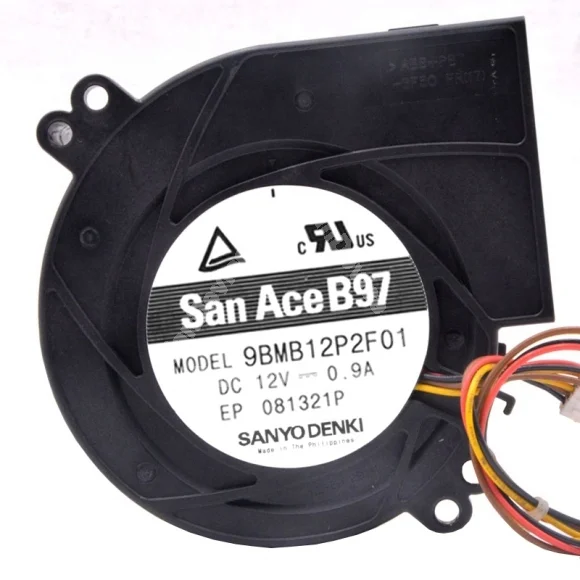 Sanyo 9BMB12P2F01 12V 0.9A 2 / 3 Wires Blower Cooling Fan