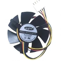 WHEE AGE05010F12H 12V 0.20A 4 Wires Sleeve Bearing Cooling Fan