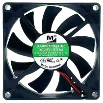YM DA08015B24HR 24V 0.18A 2 / 3 Wires Axial Cooling Fan