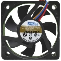 AVC DA04010B05L 5V 0.14A 3 / 4 Wires Ball Bearing Axial Cooling Fan