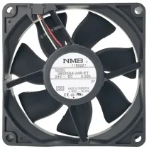 NMB 08025SA-24R-ET DC 24V 0.22A 3 Wires Axial Cooling Fan