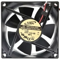 ADDA AD0812LB257004 12V 0.09A DC Brushless 2 Wires Axial Cooling Fan