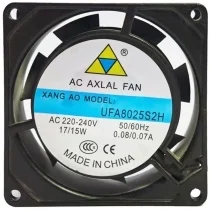 XANG AO UFA8025S2H 220-240V 0.08/0.07A 17/15W 2 Wires Cooling Fan