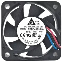 Delta AFB0412HHA 12V 0.10A DC Brushless 3 Wires Axial Cooling Fan