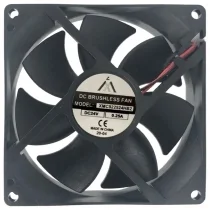 AA XMC922524HB2 24V 0.25A DC Brushless 2 Wires Axial Cooling Fan