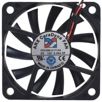 ARX FD1260-C1112A DC 12V 0.29A 2 Wires Axial Cooling Fan