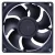 SANONDA KF0824EHB-D25 24V 0.37A DC Brushless 2 Wires Axial Cooling Fan