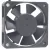 ADDA AD0605MB-D72GL 5V 0.25A DC Brushless 3 Wires Axial Cooling Fan