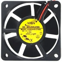 ADDA AD0624HS-C70GL 24V 0.09A DC Brushless 2 Wires Axial Cooling Fan