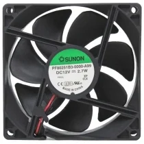 Sunon PF80251B3-0000-A99 DC 12V 2.7W 2 Wires Axial Cooling Fan