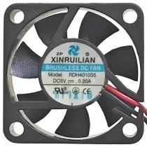 XINRUILIAN RDH4010S5 5V 0.20A DC Brushless 2 Wires Axial Cooling Fan