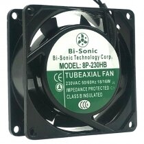 Bi-Sonic 8P-230HB AC 230V 18/16W 2 Wires Impedance Protected Axial Cooling Fan