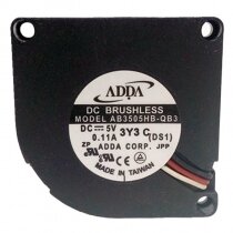 ADDA AB3505HB-QB3 DC 5V 0.11A 3 Wires Brushless Blower Cooling Fan