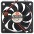SuperRed CHB6012BB-N DC 12V 0.12A 2 Wires / 3 Wires Axial Cooling Fan