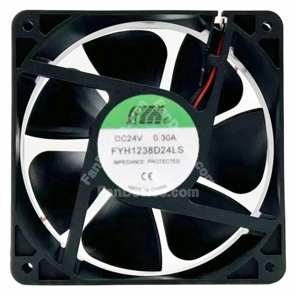 FYH1238D24LS DC 24V 0.30A 12038 Impedance Protected Axial Cooling Fan