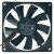 ONG HUA HA9215VH12FD-F00 DC 12V 0.36A 2 Wires 9015 Axial Cooling Fan