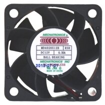 MECHATRONICS MD4028X12B RSR DC 12V 0.35A Ball Bearing Axial Cooling Fan