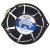 Tesoer TXA55S-172B2H AC 230V 0.2A 46W 2 Wires Axial Cooling Fan