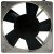 Sanyo Denki 109S485 AC 100V 0.16/0.14A 13.5/12W 3 Wires Axial Cooling Fan