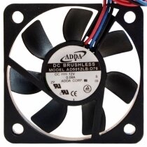ADDA AD5012LB-D76 DC 12V 0.08A 3 Wires Brushless Axial Cooling Fan