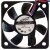 ADDA AD5012LB-D76 DC 12V 0.08A 3 Wires Brushless Axial Cooling Fan