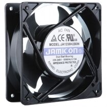 JAMICON JA1238H2B0N AC 220-240V 0.13A Dual Ball Bearing Axial Cooling Fan