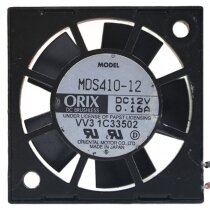ORIX MDS410-12 DC 12V 0.16A 2 Wires Brushless Axial Cooling Fan