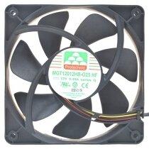 Protechnic MGT12012HB-O25 HF DC 12V 0.45A 2 / 3 Wires Axial Cooling Fan