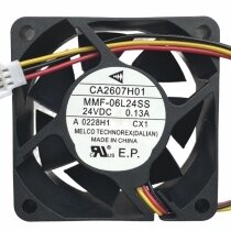 Mitsubishi MMF-06F24ES CX1 DC 24V 0.13A 3 Wires CA2607H01 Axial Cooling Fan